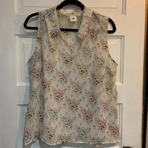 CAbi sleeveless blouse